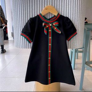 Kid girls luxury baby bee bow knot summer short sleeves children casual …